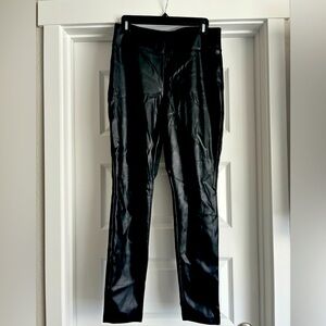 INC faux leather pants size 8
